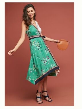 Anthropologie Maeve Botanica Dress